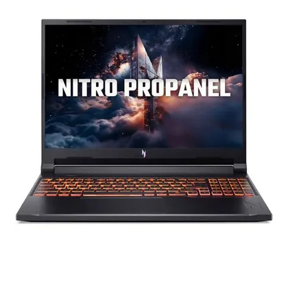 Laptop Gaming Acer Nitro ProPanel ANV16-72-782F | Core 7 240H, 16GB DDR5, SSD 512GB, RTX 5050 8GB, 16" FHD+ 180Hz, Win11H, Đen (NH.QUPSV.001)