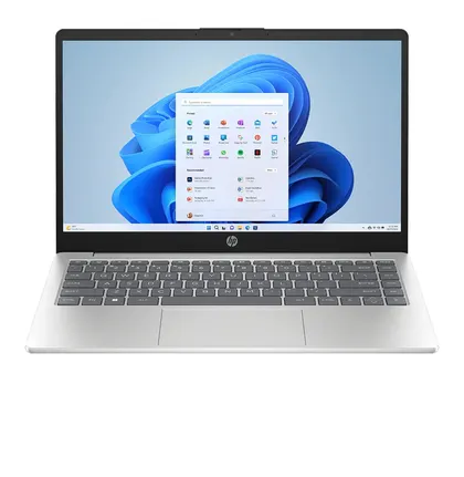 Laptop HP 14-em0024AU | Ryzen 5-7520U, 16GB DDR5, SSD 512GB, 14" FHD, Win11, Bạc (D0BG8PA)