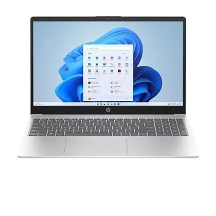 Laptop HP 15 C84QCUA | C7-150U, 16GB DDR4, SSD 512GB, 15.6" FHD, Win 11, Bạc