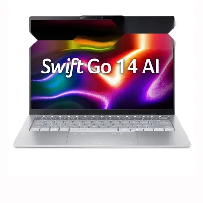 Laptop văn phòng Acer Swift Go 14 AI SFG14-74T-55HD (NX.JF9SV.001) | U5-225H, 16GB LPDDR5X, SSD 1TB NVMe, 14" FHD+ Touch, Bạc