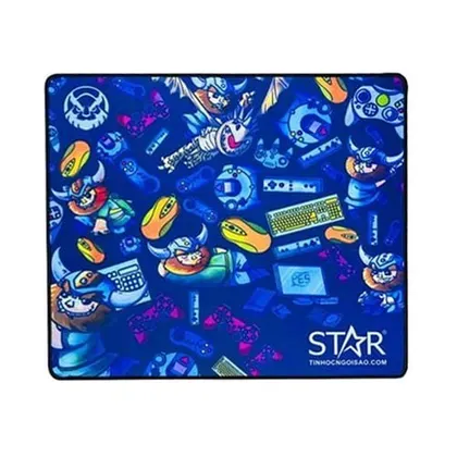 Lót chuột Star Gaming cao cấp - Xanh Kích thước 45 x 40 x 0.4 cm