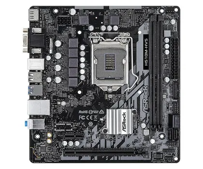 Mainboard ASRock H510M-HVS DDR4 Cũ | LGA 1200, mATX, 2 khe RAM