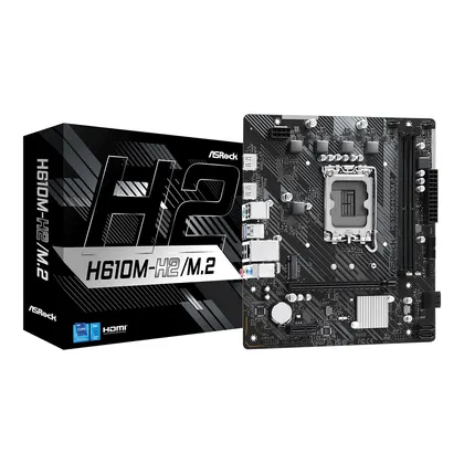 Mainboard ASRock H610M-H2/M.2 DDR4 | LGA 1700, mATX, 2 khe RAM