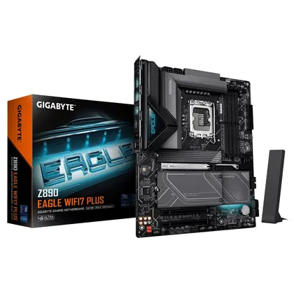 Mainboard Gigabyte Z890 EAGLE WIFI7 PLUS | Intel Z890, LGA1851, DDR5 9466+MT/s, Wi-Fi 7