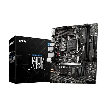 Mainboard MSI H410M-A PRO D4 | Intel H410, LGA1200, mATX, 2 khe DDR4