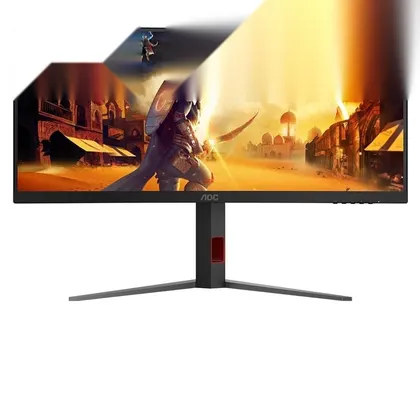 Màn hình Gaming AOC CU34G4H | 34 inch, 2K/WQHD, 200Hz, VA, Cong