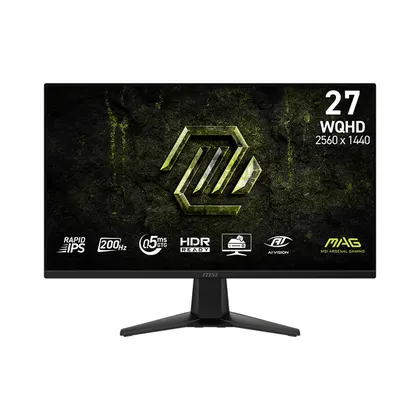 Màn Hình lướt Gaming MSI MAG 275QF E20 (2K WQHD - 27 Inch - IPS - 200Hz - 0.5ms)