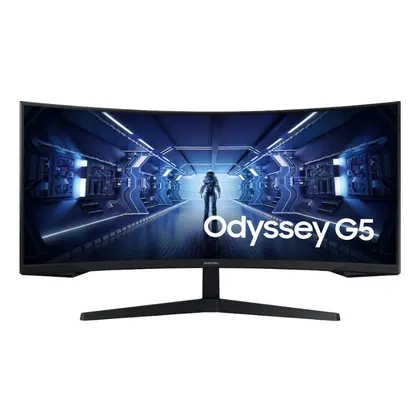 Màn Hình Máy Tính Gaming Samsung LC34G55TWWEXXV (34inch/WQHD/VA/165Hz/1ms)
