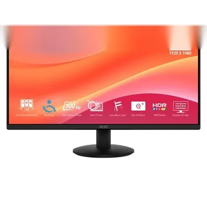 Màn Hình Máy Tính văn phòng MSI Pro MP242L | 24 inch, Full HD, IPS, 100Hz, 1ms