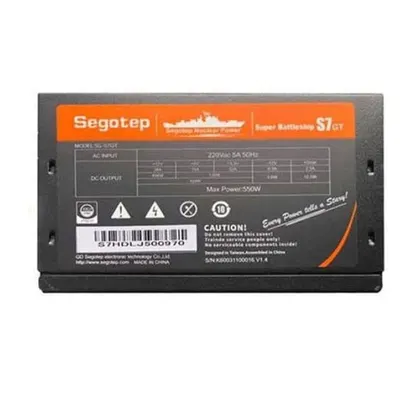Nguồn Máy Tính cũ Segotep 550W Super Battleship (S7GT-550W)