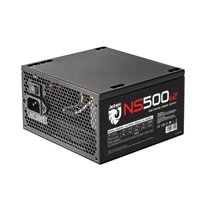 Nguồn máy tính Jetek NS500 V2 | 350W, Non Modular, ATX