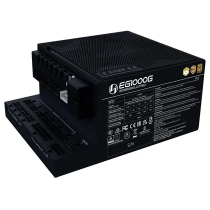 Nguồn máy tính LianLi EDGE 1000W Gold V2 (PSULLEG1000C.BH00.EU) | 80 Plus Gold, Full Modular, Kèm HUB, Đen