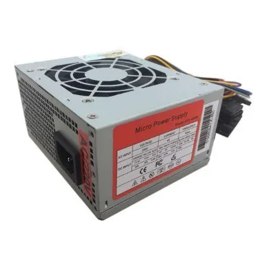 Nguồn máy tính Micro Mini J102 Slim 450W | Micro ATX, Fan 80mm, 20+4 Pin, CPU 4 Pin