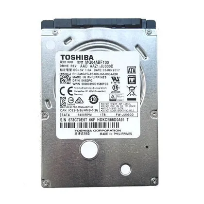 Ổ cứng cũ HDD Laptop Toshiba 1Tb SATA3