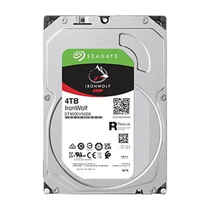 Ổ cứng HDD 4TB Seagate Ironwolf NAS SATA III (ST4000VN006) | 5400RPM, 256MB Cache, 3.5 inch