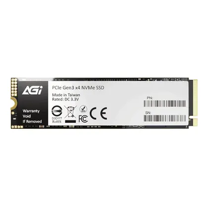 Ổ cứng SSD AGI AI198R 256GB (AGI256G80AI198R-CB) | PCIe Gen3 x4 NVMe, M.2 2280, 3D NAND
