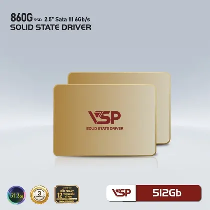 Ổ cứng cũ SSD VSPTech 860G Qve 512GB (VSP-512G-QVE)