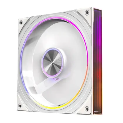 Quạt tản nhiệt PC Centaur CT-6688 ARGB (Sync Main) | Gió Ngược, 120mm, 1800 RPM, PWM, HDB, Trắng