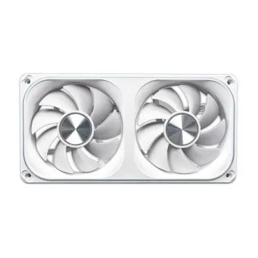 Quạt tản nhiệt PC Jungle Leopard TF240 ARGB (Sync Main) (Gió Thuận) | PWM, 800–1600 RPM, Trắng