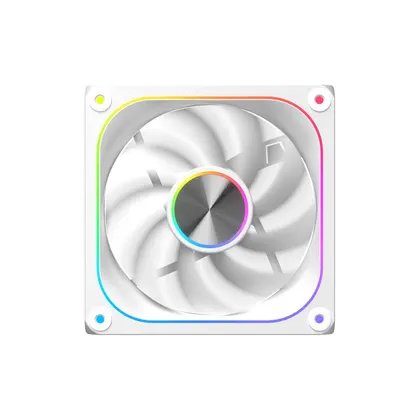 Quạt tản nhiệt PC Xigmatek Infinity Pro 8 Arctic | 120mm, ARGB, Gió thuận, Trắng (EN49545)