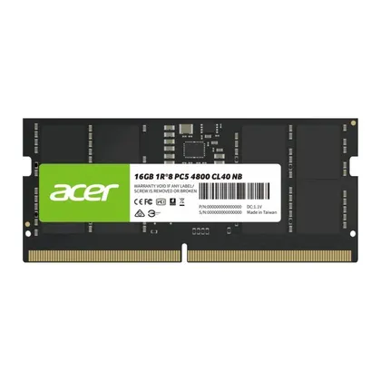 RAM Laptop Acer SD200 16GB DDR5 4800MHz SODIMM (BL.9BWWA.412) | CL40, 262 Pin, 1.1V