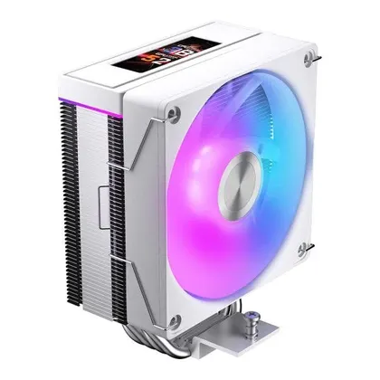 Tản nhiệt khí Leopard K400 LCD (Support 2011) | Màn hình LCD, LGA 2011/1700/1200, Trắng