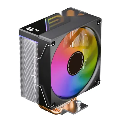 Tản nhiệt khí Leopard K420E Digital LED RGB | Hỗ trợ Socket 2011, màu đen
