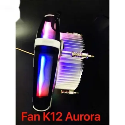 Tản nhiệt khí VSP K12 Aurora | LED Đỏ, Đen
