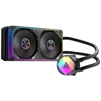Tản nhiệt nước Antec OMNI Matrix 240 ARGB (UPC 0761345400961) | Radiator 240mm, PWM Fan, Addressable RGB, Đen