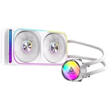Tản nhiệt nước Antec OMNI Matrix 240 ARGB (UPC 0761345400978) | Radiator 240mm, PWM Fan, Addressable RGB, Trắng