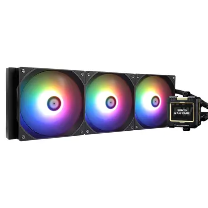 Tản nhiệt nước Thermalright Frozen Warframe 420 ARGB Display - Black