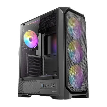 Thùng máy Antec VX330 ARGB | F-ATX, Kèm 4 Fan ARGB