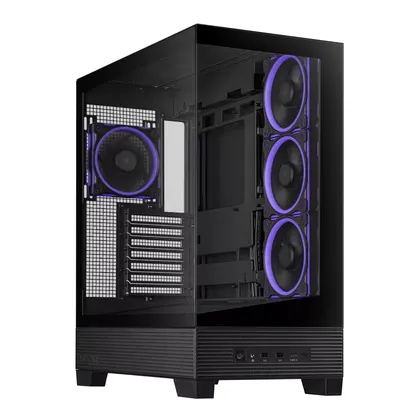 Thùng máy ASUS A31 PLUS TG F-ATX (Kèm Sẵn 4F) (Aio 360 Top) | Mid Tower, ATX, BTF, Đen