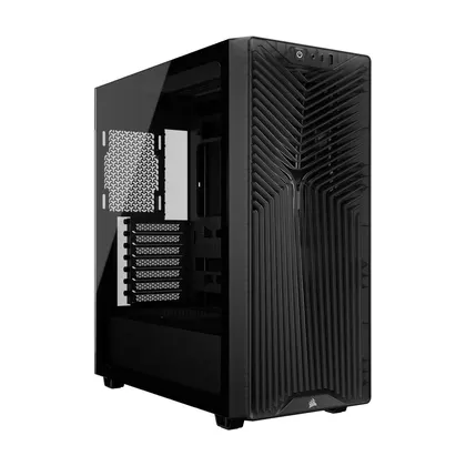 Thùng máy Corsair 3200D RS Mid-Tower (Sẵn 3 Fan Không Led) (CC-9011336-WW) | ATX, Kính cường lực, Xám Khói