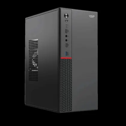 Thùng máy VSP V2803 - Black | Kèm sẵn USB 3.0, không kèm fan