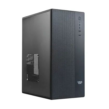 Thùng máy VSP V2820 | Micro ATX/Mini ITX, Mid Tower, Đen