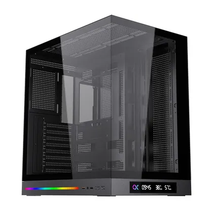 Thùng máy Xigmatek Cloud Digital (EN90748) | Không kèm Fan, Đen