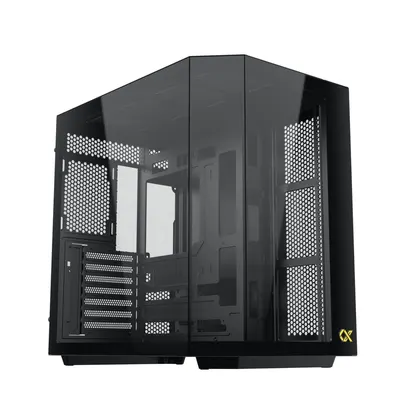 Thùng máy Xigmatek CUBI II - Black | E-ATX, BTF Design, không fan Cũ