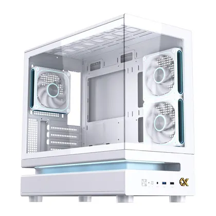 Thùng máy XIGMATEK WIND M 3AF ARCTIC EN90342 | M-ATX/ITX, Kèm 3 Fan, Trắng