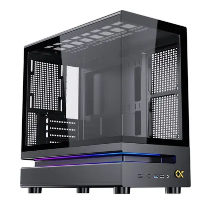 Thùng máy XIGMATEK WIND M - EN90359 (Không Kèm Fan) | M-ATX/ITX, Đen