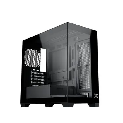 Vỏ case cũ màu đen 1 mặt kính M-ATX