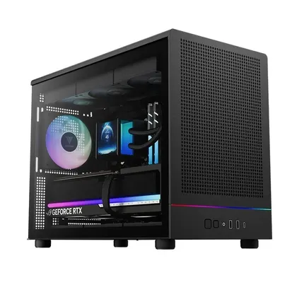 Vỏ Case Gamdias Athena M4M | M-ATX, Đen