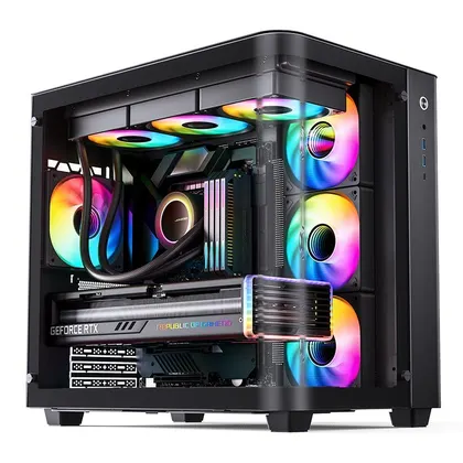 Vỏ Case Jonsbo TK-3 ATX | Màu đen