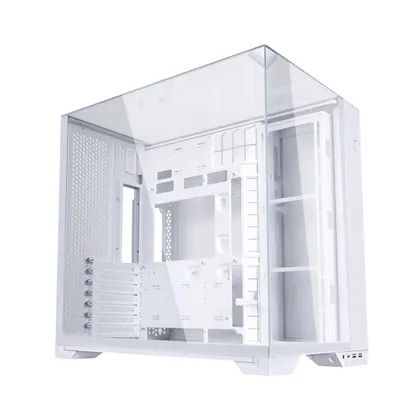 Vỏ Case Lian Li 011 Vision Compact ATX | Trắng, không kèm fan (011VPW)