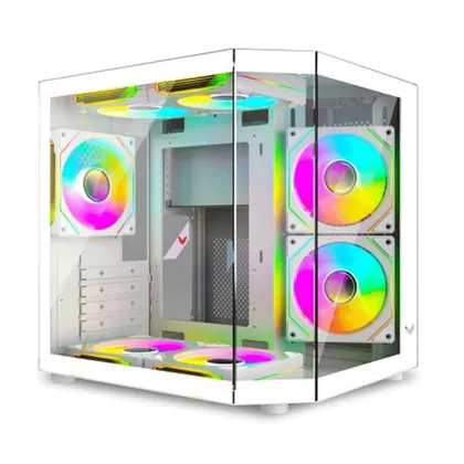 Bộ PC Gaming i3-13100F | RX 580 8GB Trắng | RAM 16GB | SSD NVMe | Màn 24 inch FHD 100Hz