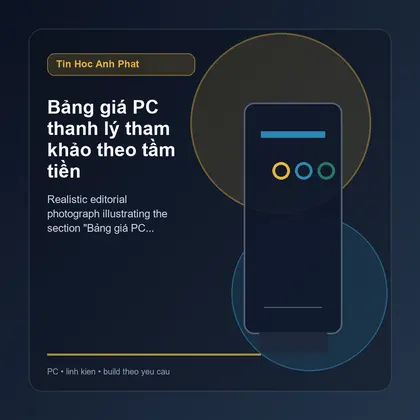 Bảng giá PC thanh lý tham khảo theo tầm tiền