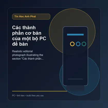 Các thành phần cơ bản của một bộ PC để bàn