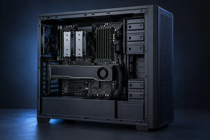 Máy tính đồ họa cũ workstation Xeon RAM ECC card Quadro