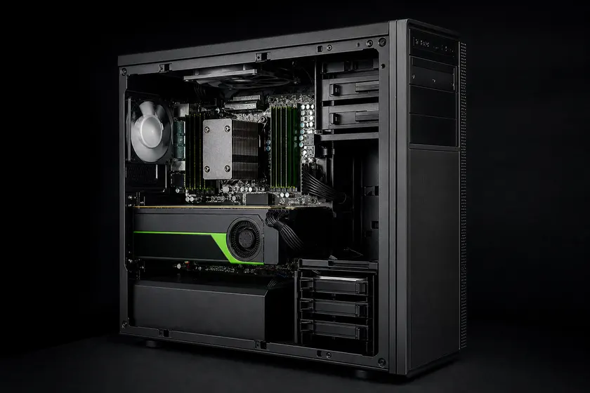 Máy tính đồ họa cũ workstation Xeon RAM ECC card Quadro tại Tin Học Anh Phát