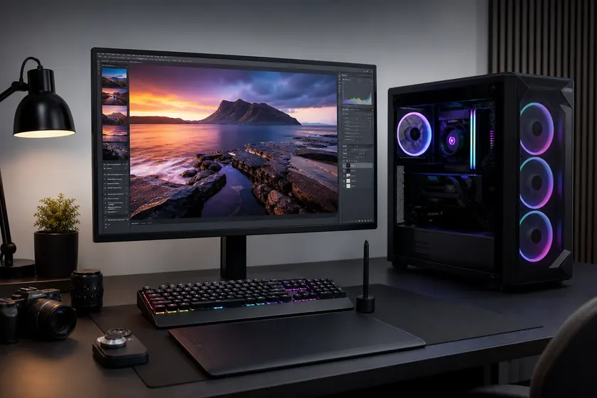 PC thiết kế đồ họa chỉnh sửa ảnh cấu hình mạnh tại Tin Học Anh Phát